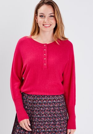 MIT LANGEN ÄRMELN - Maglione - rose vif