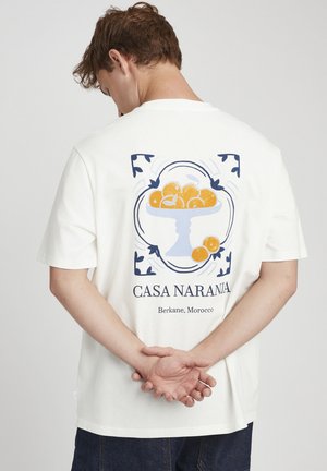 BZB T-shirt imprimé - blanc écru