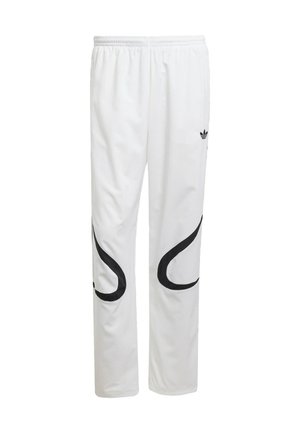adidas Originals ADICOLOR TEAMGEIST TRACK - Tracksuit bottoms - white   black