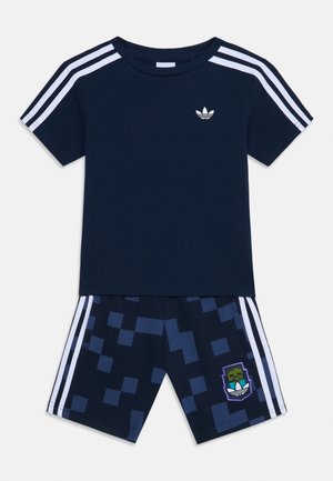 MINECRAFT SHORT TEE SET UNISEX - Shorts - night indigo/multicolor