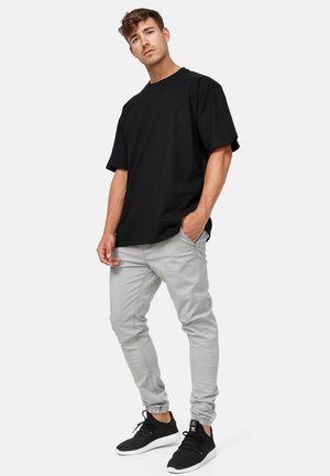 INDICODE JEANS FIELDS - Trousers - lt grey