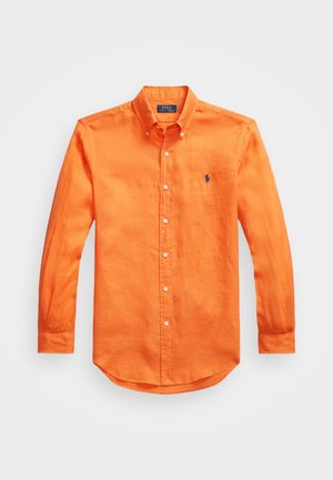Polo Ralph Lauren CUSTOM FIT LINEN SHIRT - Button down-skjorte - kona orange