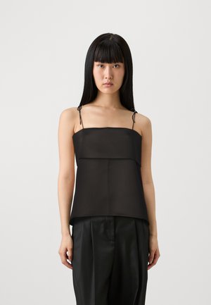 METTE OPEN BACK STRAPPY - Topper - black