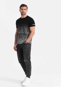 Ombre T-Shirt print - black