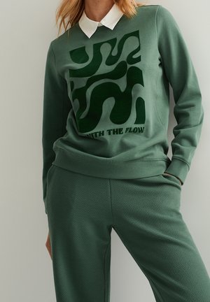 Sweatshirt - green