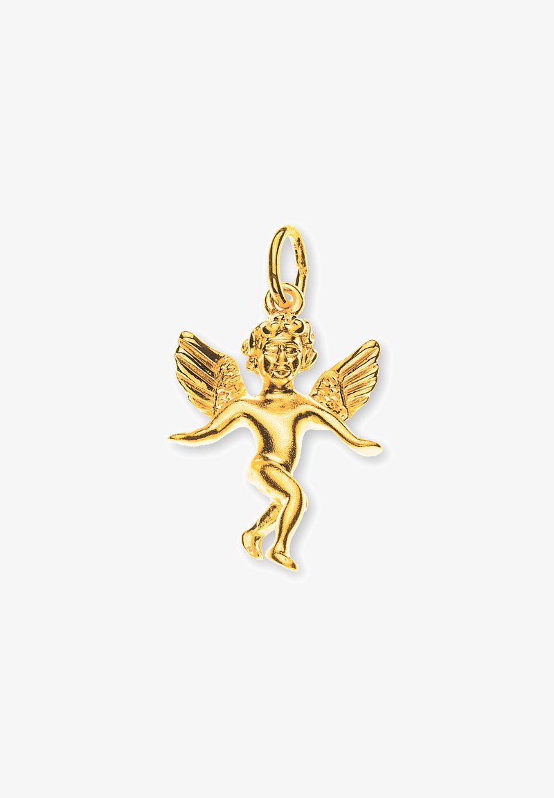 MUAU Schmuck ENGEL ANHÄNGER , 22X14MM - Pendentif - gelbgold