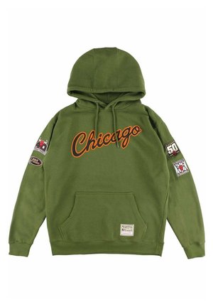 FLIGHT CHICAGO BULLS - Kapuzenpullover - olive