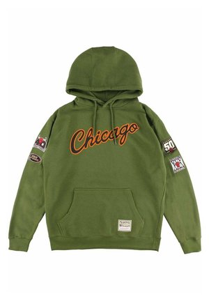 FLIGHT CHICAGO BULLS - Sweat à capuche - olive