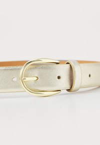Vanzetti BOSSED AND LINED BELT - Remen - gold-coloured