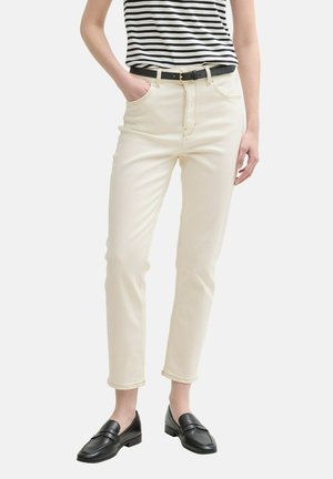TOM TAILOR DENIM TTLOTTE - Karcsúsított farmerek - gardenia white