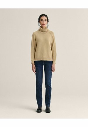 Newhouse Striktrøje - beige