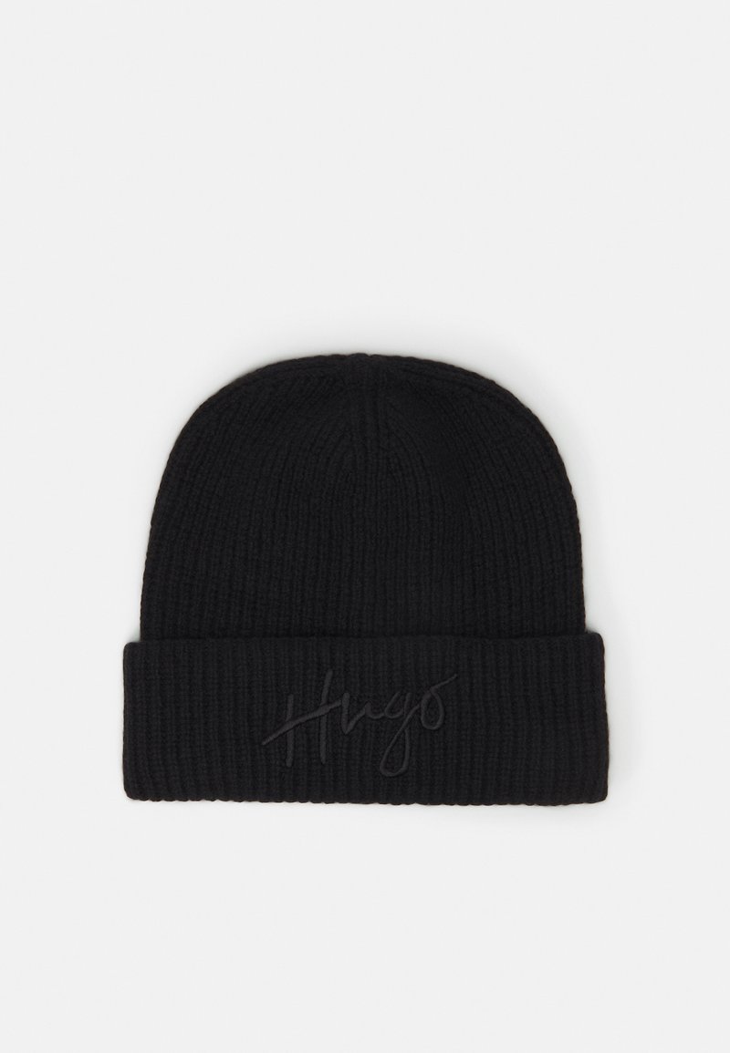 HUGO SOCIALY HAT - Σκούφος - black