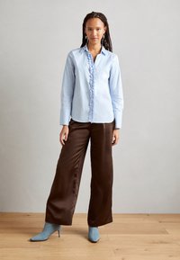 Mos Mosh SYBEL - Gombos blúz - cashmere blue