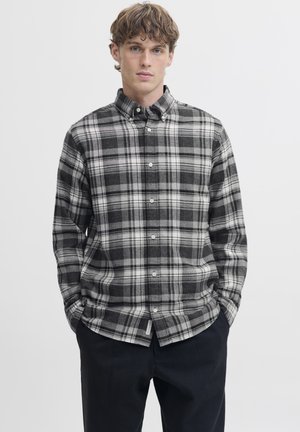 X-MAS LS - Hemd - charcoal gray