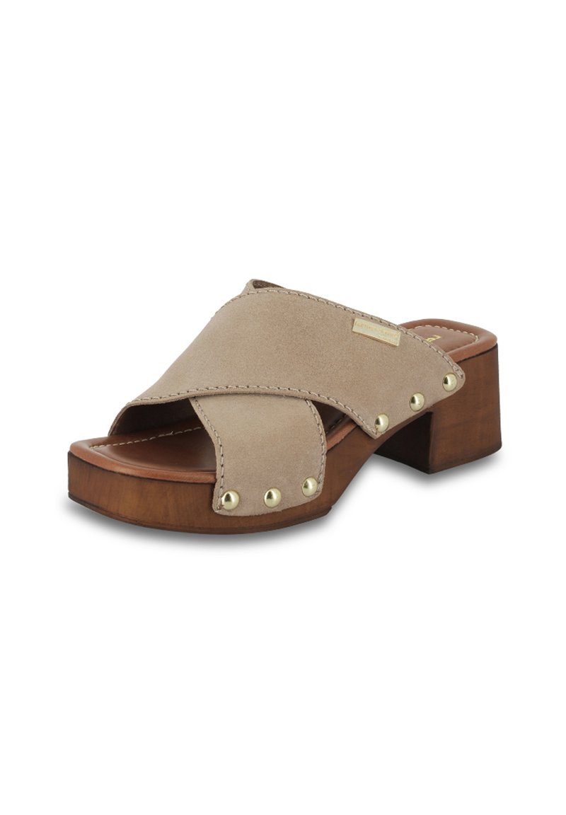 Les Tropeziennes par M Belarbi PIPA Clogs taupe Zalando