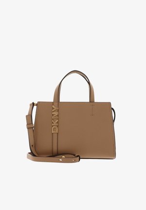 DKNY, AVRIL SATCHEL CROSSBODY - Sac à main - cappuccino