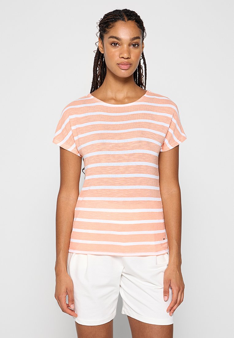 LUHTA T-shirt print gemêleerd donkerroze