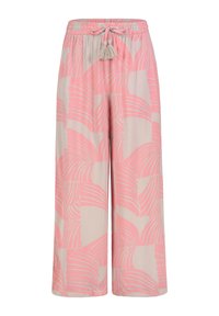 Sublevel WEITE PALAZZO MIT ALLOVERPRINT - Trousers - rosa