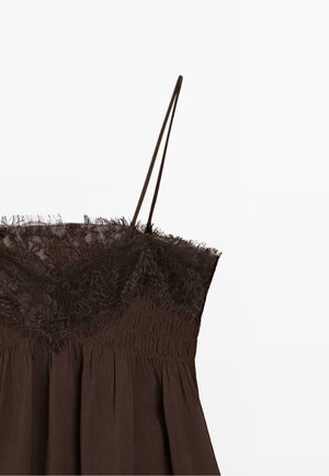 Massimo Dutti, Undertrøjer - dark brown