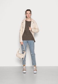 ONLY ONLNANJING LS - Pullover - major brown