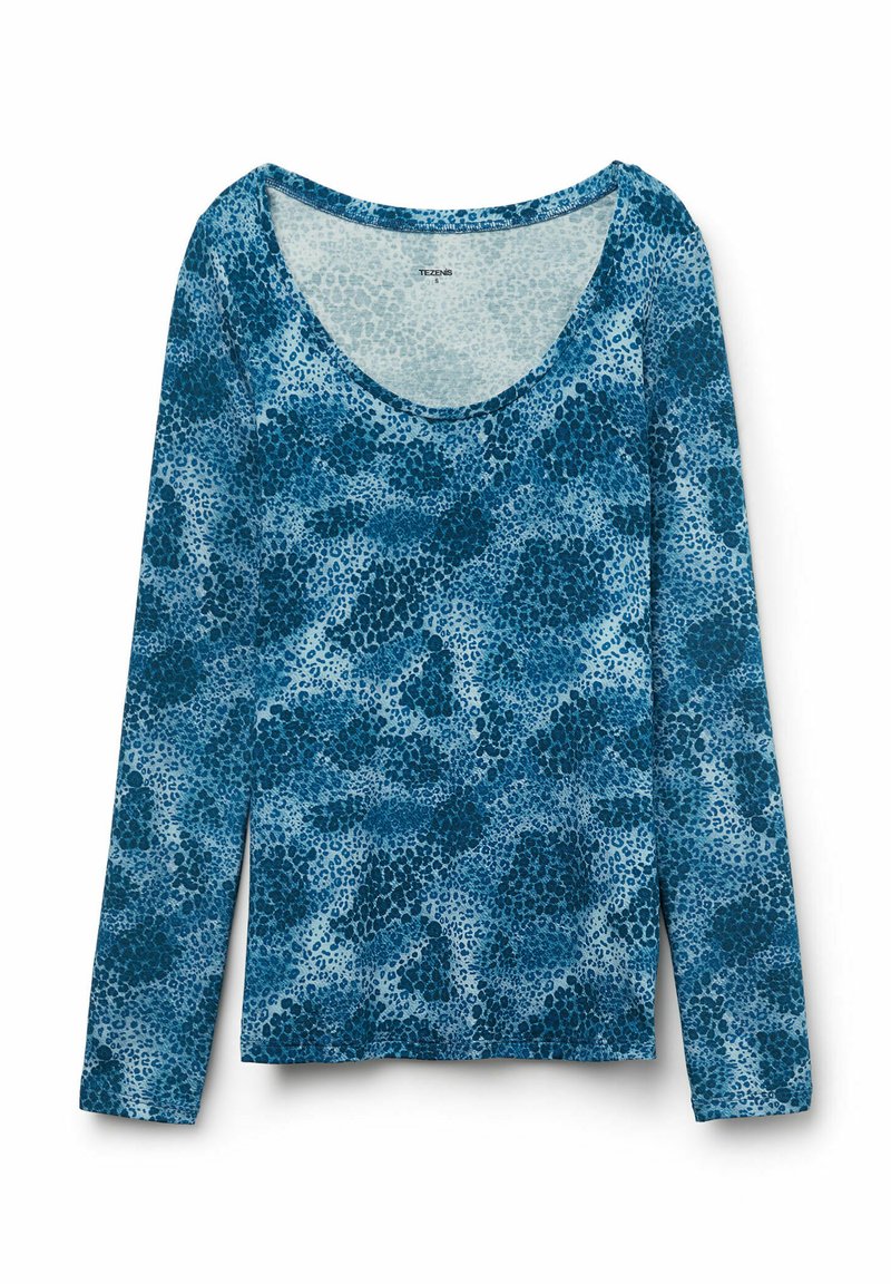 FAIRY TRENDZ Felpa da donna a maniche lunghe con stampa leopardata ciliegie felpa da donna invernale casual abbigliamento moda pullover maglione vestito, bianco, 20-22