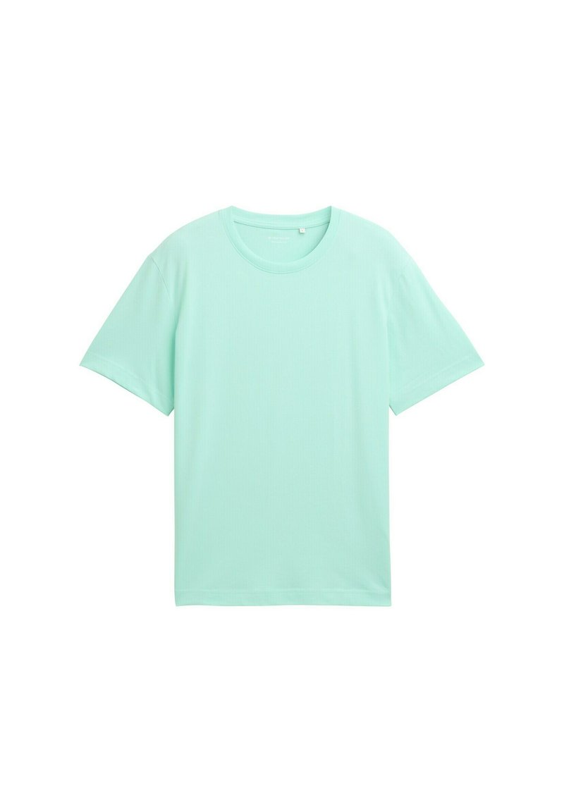 TOM TAILOR MIT STRUKTUR Camiseta básica bright mint green