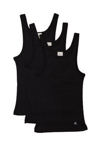 SCOOP NECK TANK 3 PACK  - Camisola interior - black