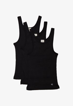 SCOOP NECK TANK 3 PACK  - Caraco - black