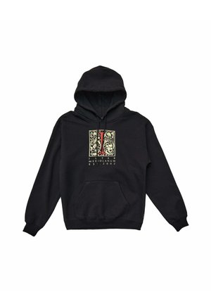 Iuter MEDIOLANUM - Felpa con cappuccio - black