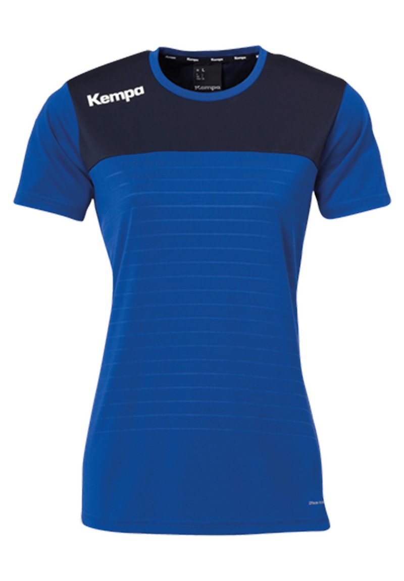 kempa Sport T-shirt blauw kempa Sport T-shirt blauw