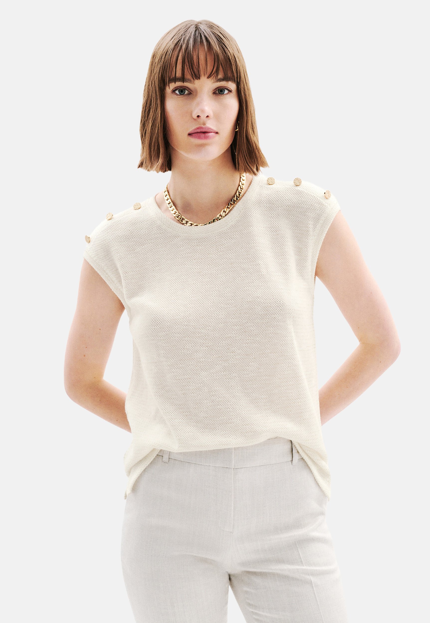 Caroll 242t-tnoe, T-Shirt Donna, Blu, L