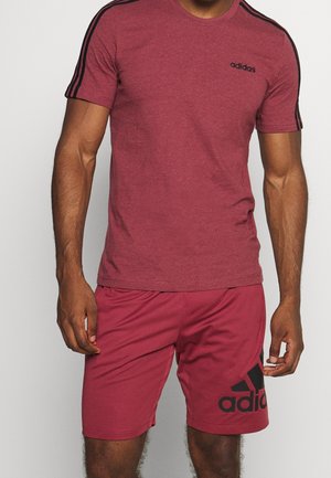 T-shirt med print - red