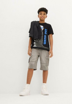 bonprix T-shirt imprimé - black