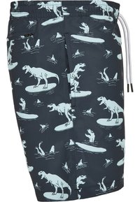 Urban Classics PATTERN - Fürdőnadrág - surfing t rex aop