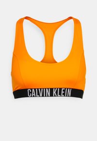 Calvin Klein Swimwear BRALETTE RACERBACK - Corpete - vivid orange