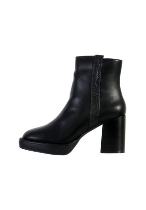 Platform ankle boots - noir