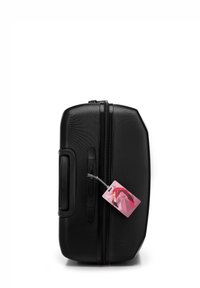 WITTCHEN LARGE SUITCASE WITH LUGGAGE TAG FROM ABS - Valise à roulettes - black