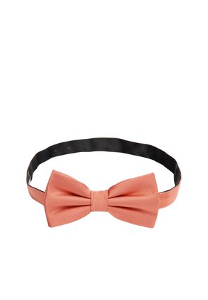 John Henric PRE-TIED SOLID - Butterfly - coral