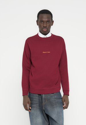 JORNORREBRO EMB CREW - Sportinis megztinis - cabernet