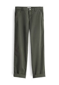 MID RISE ANKLE RELAXED FIT - Chino - olive leaf