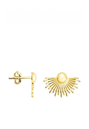 SUN - Øreringe - gold-coloured