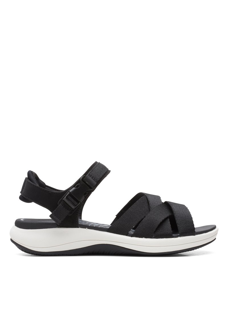 Damen Sneaker | Clarks MIRA TIDE D Plateausandalette black/schwarz - FC84308 Damen Sneaker | Clarks MIRA TIDE D Plateausandalette black/schwarz - FC84308