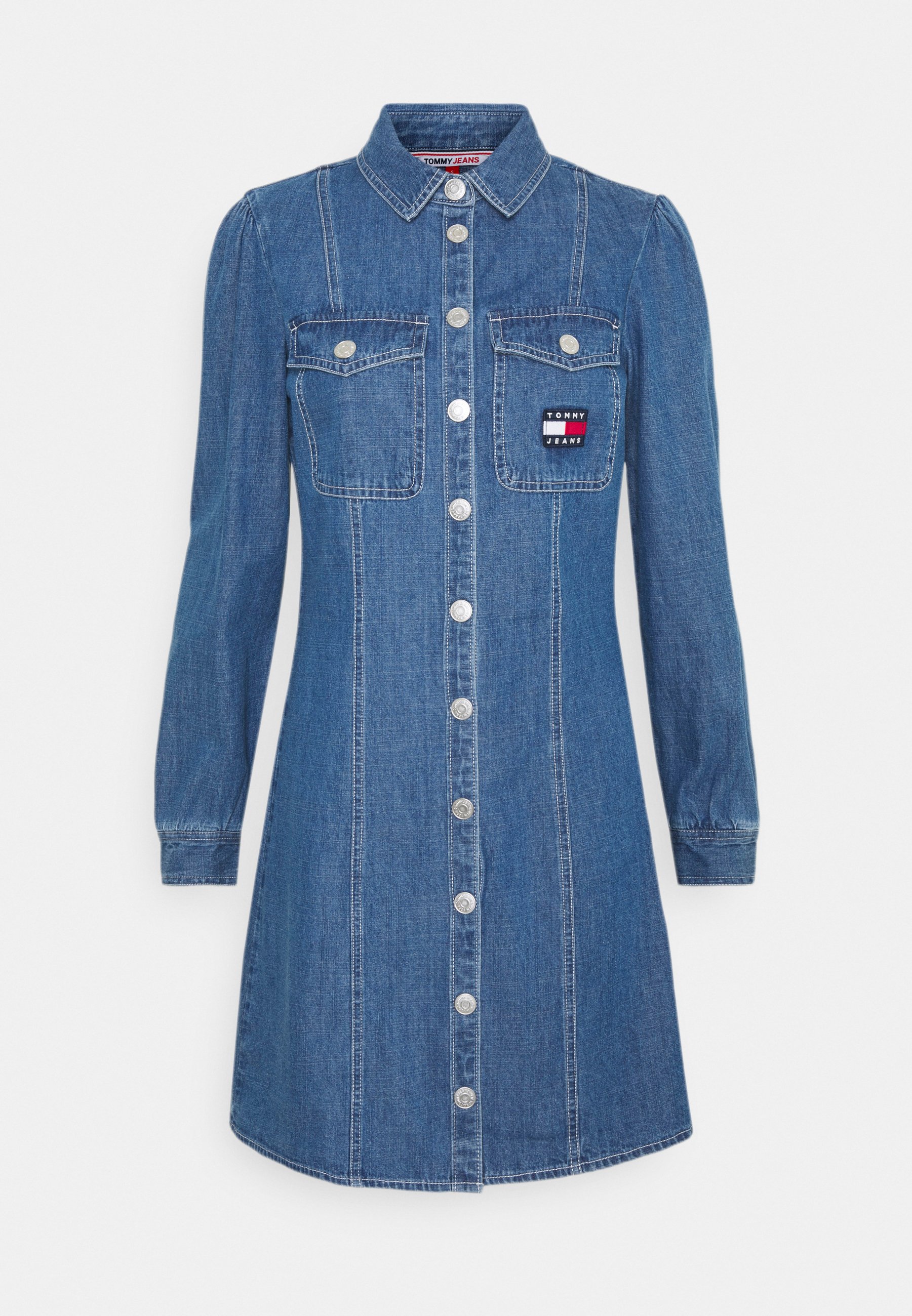 Tommy Jeans CHAMBRAY SHIRT DRESS 