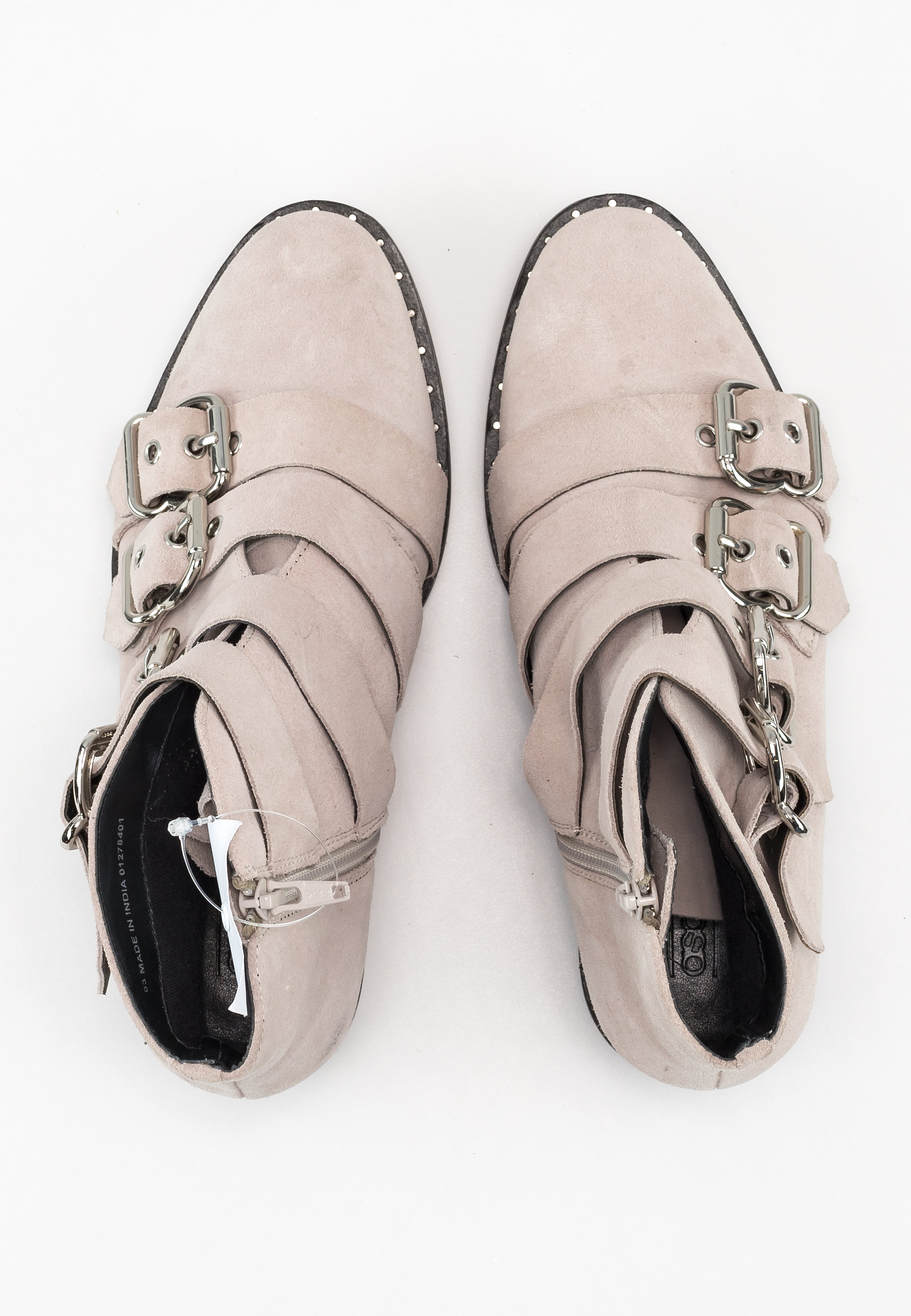 ASOS Stivaletti texani / biker - beige - Zalando.it
