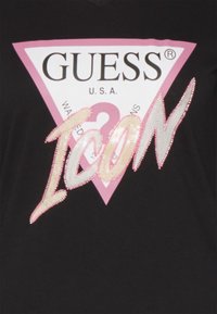 Guess Maglietta a manica lunga - black