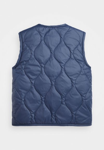 Polo Ralph Lauren REVERSIBLE RIPSTOP & FLEECE DOWN VEST - Veste sans manches - newport navy/spring beige
