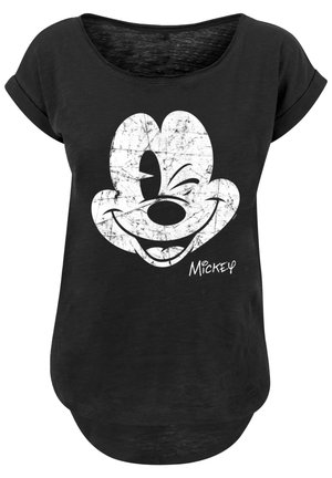 F4NT4STIC DISNEY MICKY MAUS - Printtipaita - schwarz