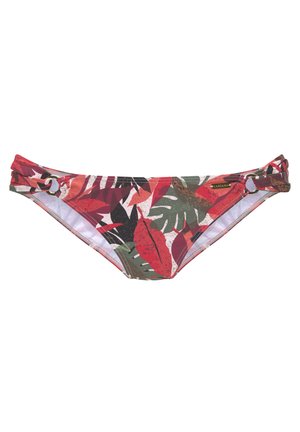 Bikini-Hose - rot bedruckt