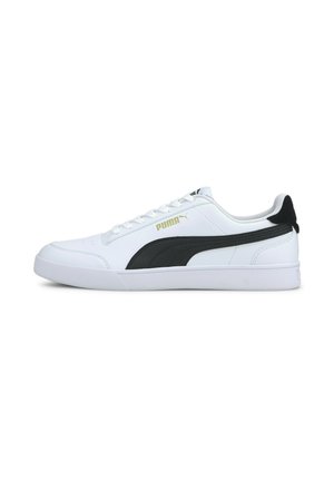 SHUFFLE UNISEX - Trainers - white black team gold
