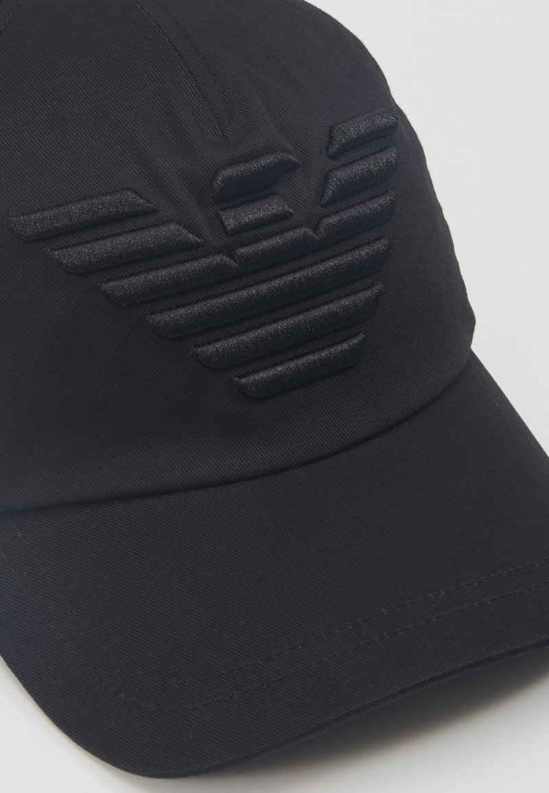 Lyle & Scott Uomo Cappellino da baseball con aquila tonale, Nero